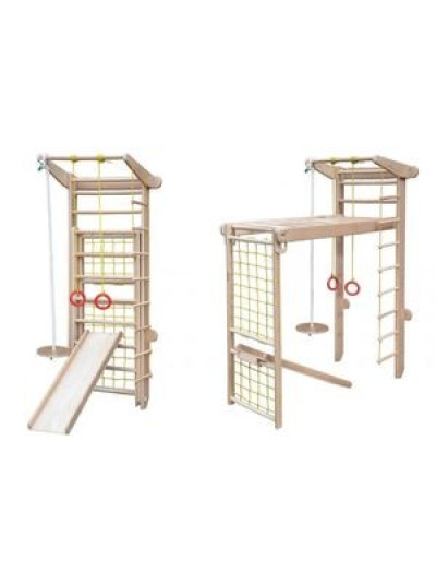 Спортивний куточок-Трансформер Бук+дитяча гірка